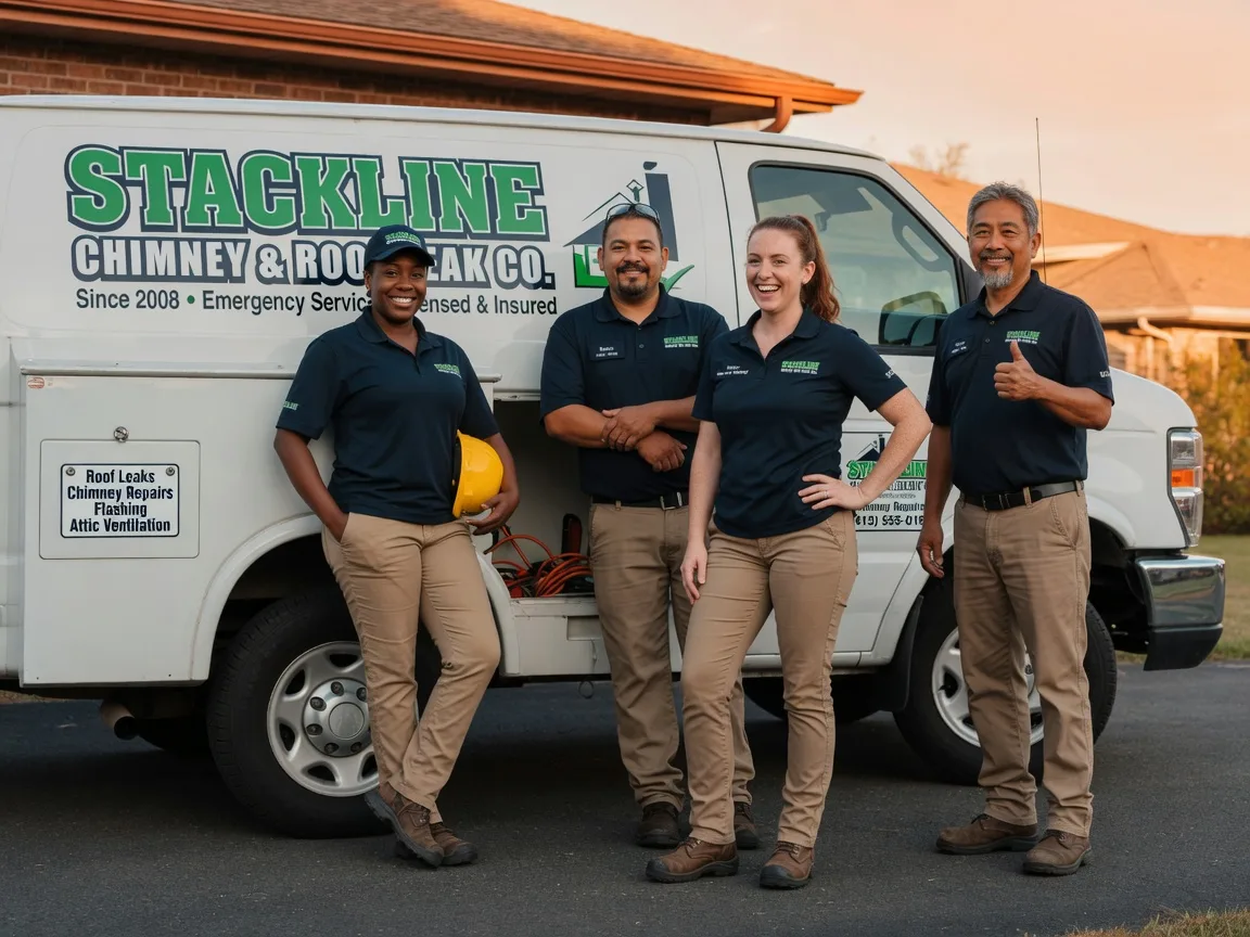 Chimney flashing repair company in Williams, CA
